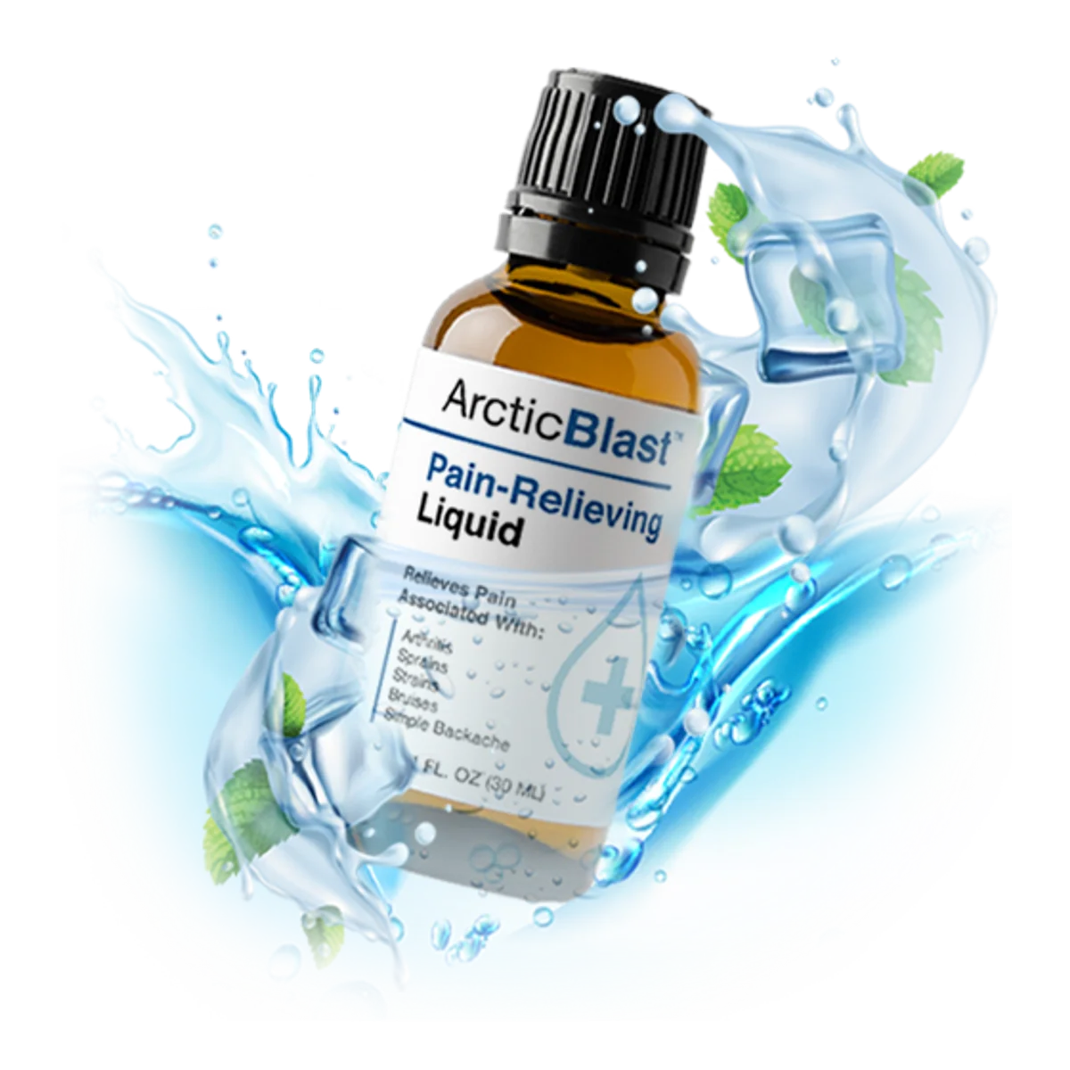 Arctic Blast Natural Longevity & Vitality Formula — Front Label